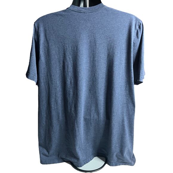 Men’s Dark Blue Black Dragon Graphic T-Shirt - Fantasy Apparel for Dragon Lovers - Picture 2 of 7